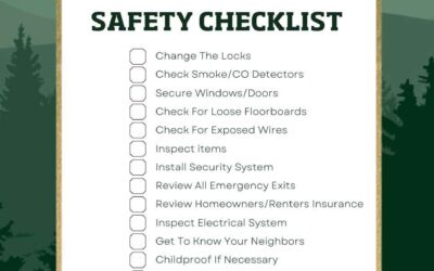 Moving In Safety Checklist